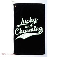Lucky and Charming St Patrick's Day Golf Towel thumb 0