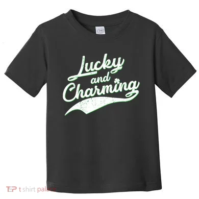 Lucky and Charming St Patrick's Day Toddler T-Shirt