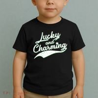 Lucky and Charming St Patrick's Day Toddler T-Shirt thumb 2