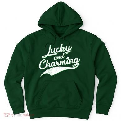 Lucky and Charming St Patrick's Day Hoodie