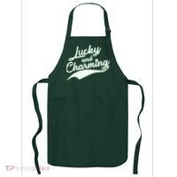 Lucky and Charming St Patrick's Day Apron thumb 0