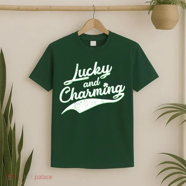 Lucky and Charming St Patrick's Day T-Shirt