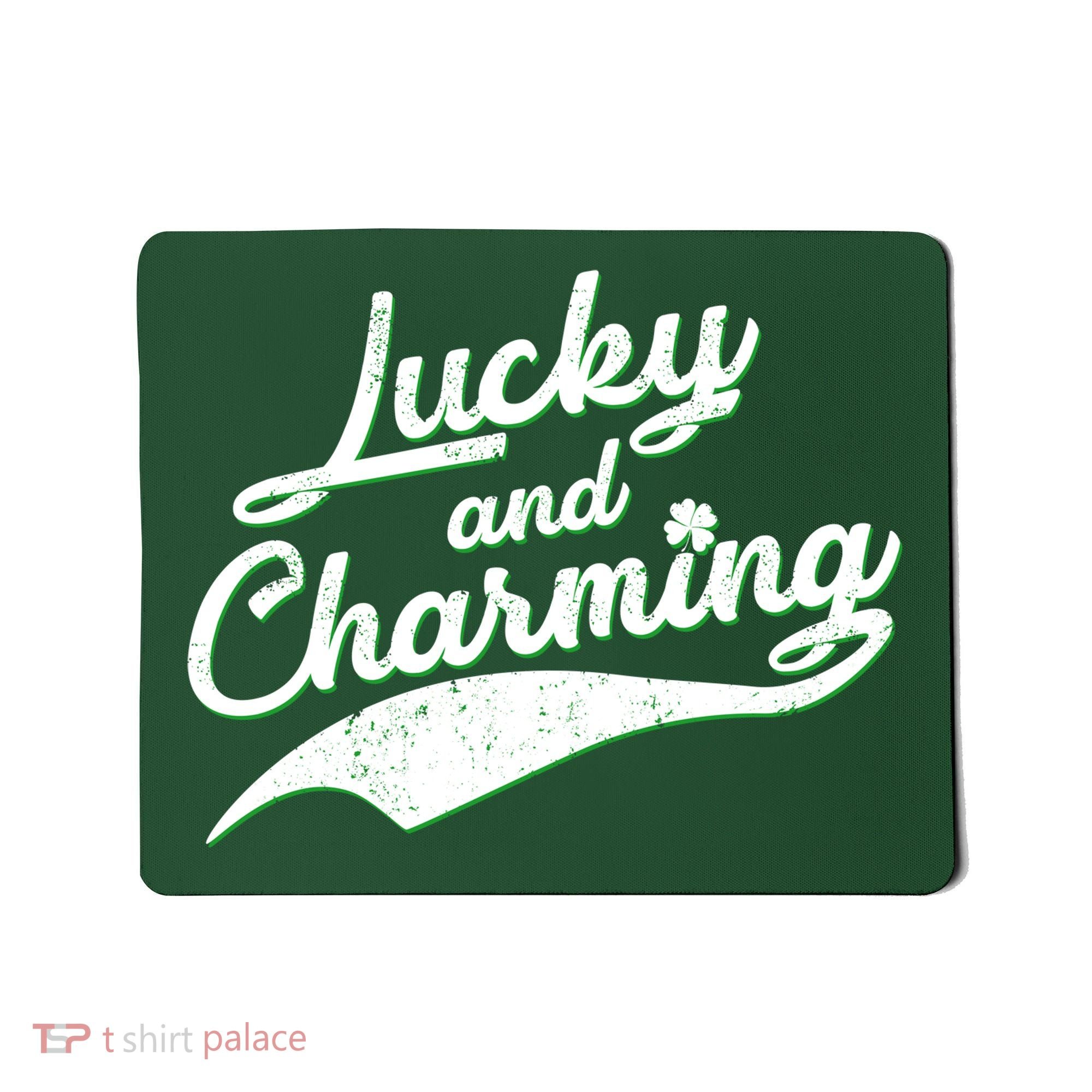 Lucky and Charming St Patrick's Day Mousepad