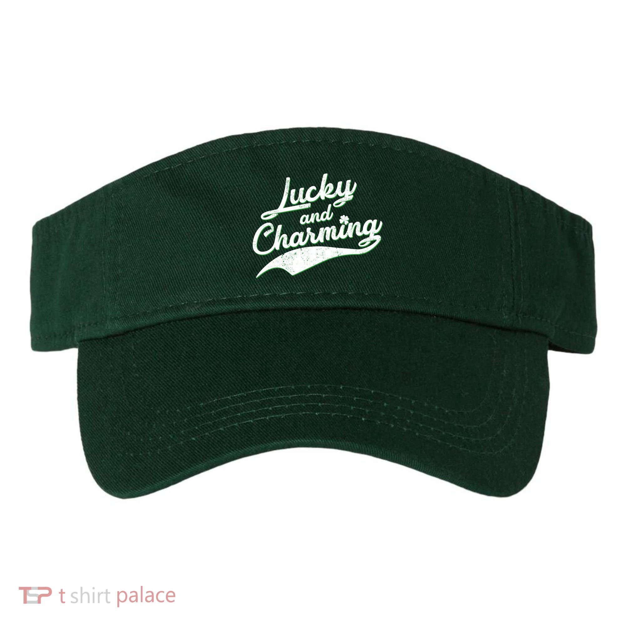 Lucky and Charming St Patrick's Day Visor