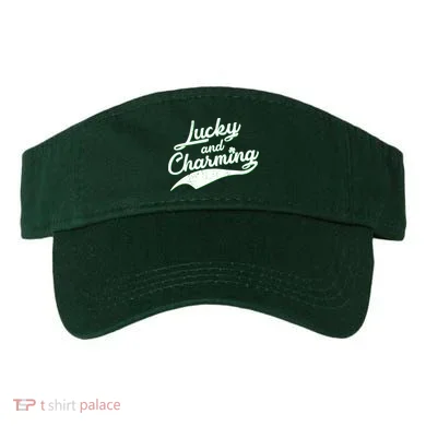 Lucky and Charming St Patrick's Day Visor
