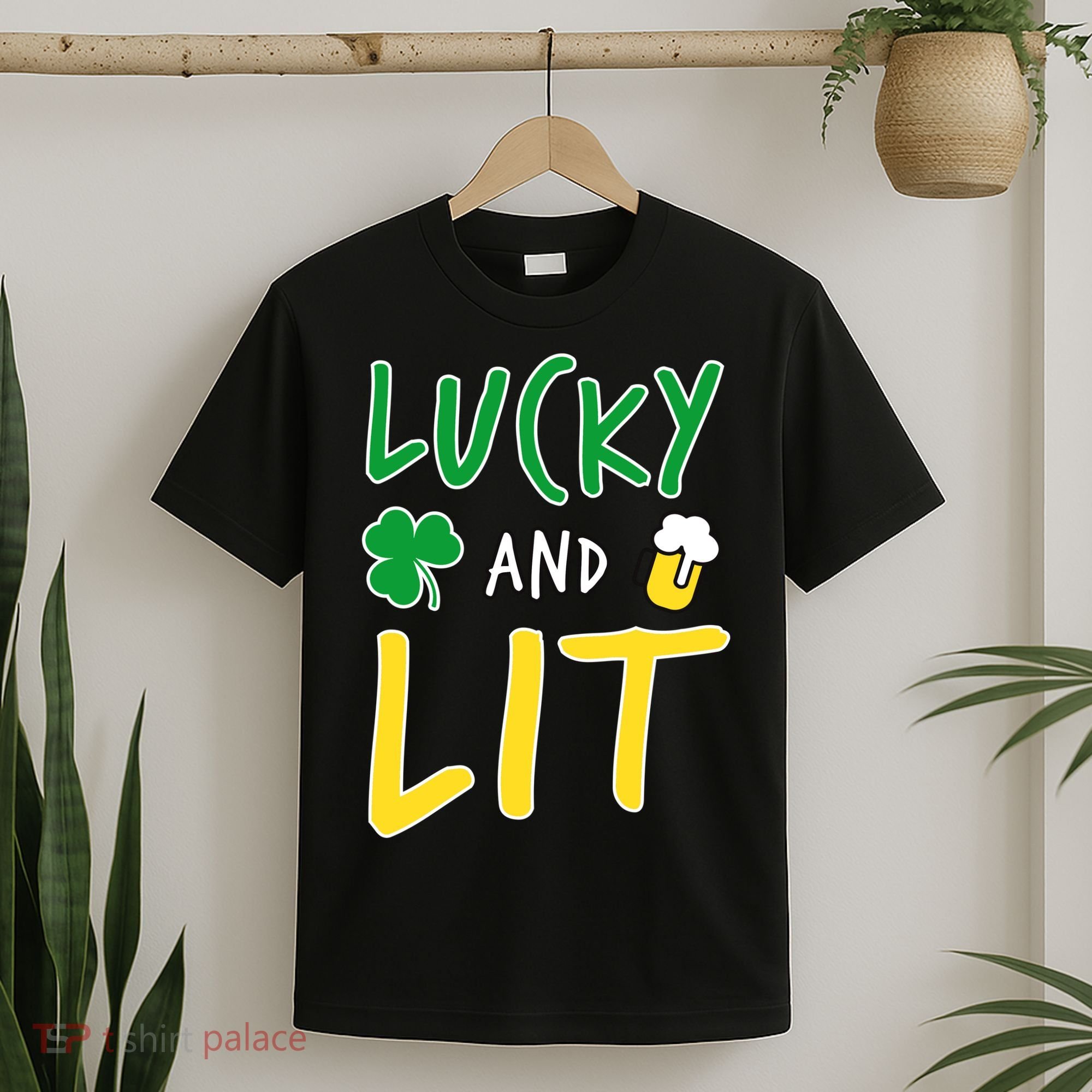 Lucky And Lit St. Patrick's Day T-Shirt
