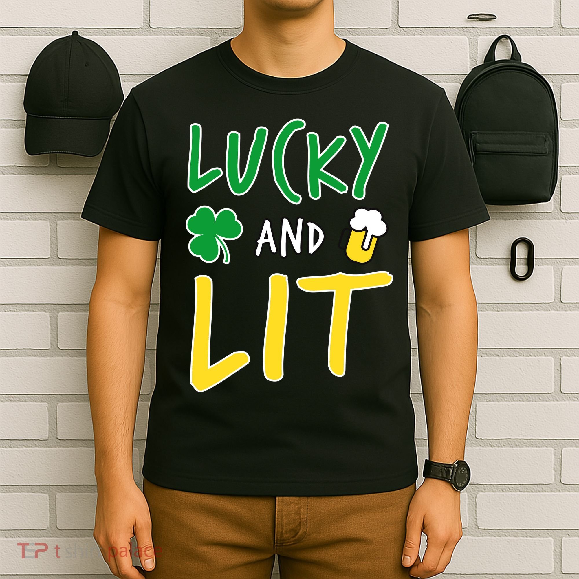 Lucky And Lit St. Patrick's Day T-Shirt