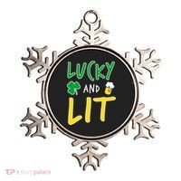 Lucky And Lit St. Patrick's Day Ornament thumb 0