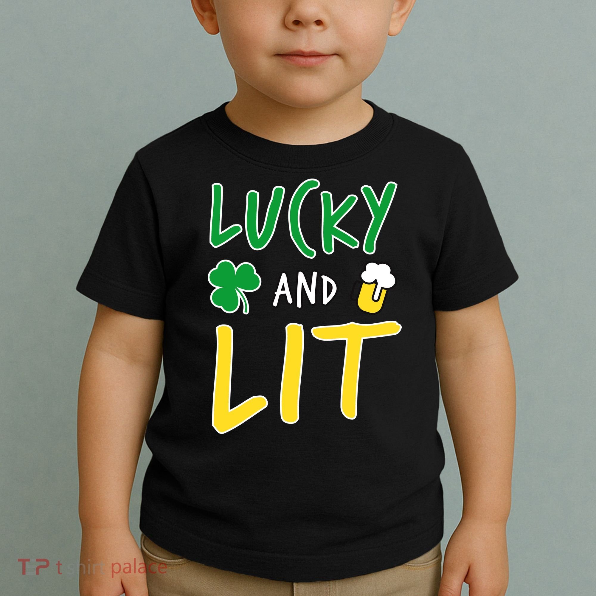 Lucky And Lit St. Patrick's Day Toddler T-Shirt
