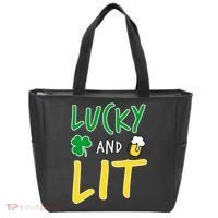 Lucky And Lit St. Patrick's Day Tote Bag thumb 0