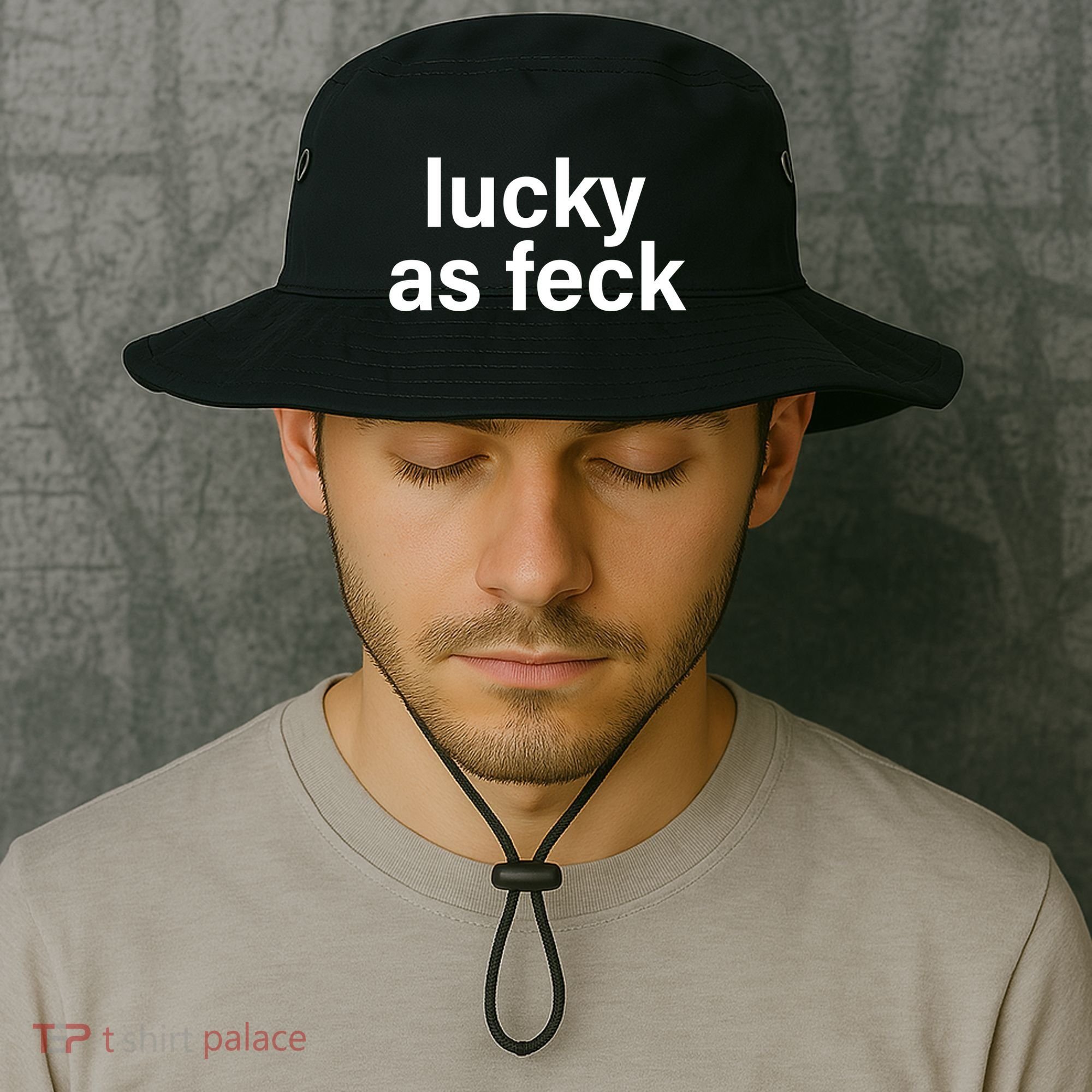 Lucky As Feck Bucket Hat