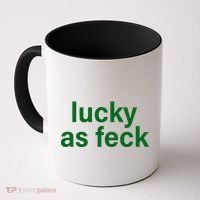 Lucky As Feck Coffee Mug thumb 0
