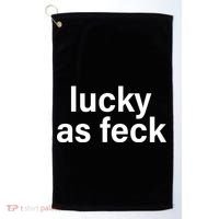 Lucky As Feck Golf Towel thumb 0