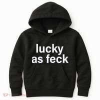 Lucky As Feck Kids Hoodie thumb 0