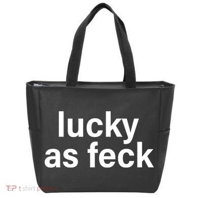Lucky As Feck Tote Bag