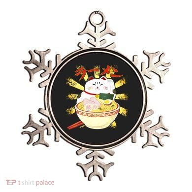 Lucky Cat Ramen Japanese Ornament