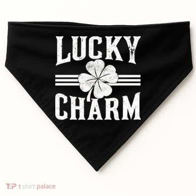Lucky Charm Clover USA-Made Doggie Bandana