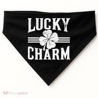 Lucky Charm Clover USA-Made Doggie Bandana thumb 0
