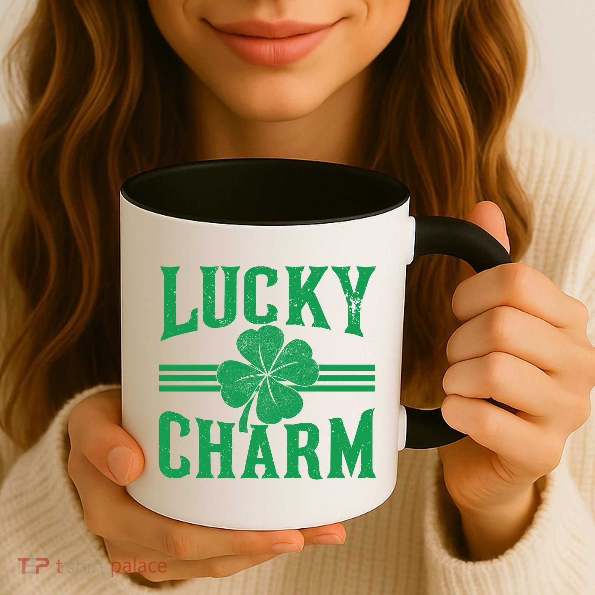 Lucky Charm Clover Coffee Mug