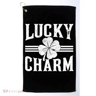 Lucky Charm Clover Golf Towel