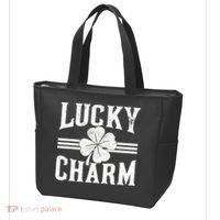 Lucky Charm Clover Tote Bag thumb 3