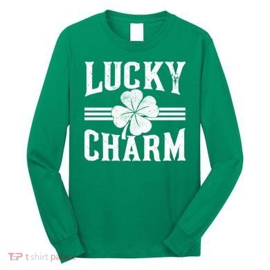 Lucky Charm Clover Long Sleeve Shirt