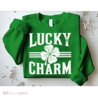 Lucky Charm Clover Sweatshirt thumb 2