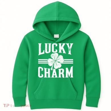 Lucky Charm Clover Kids Hoodie