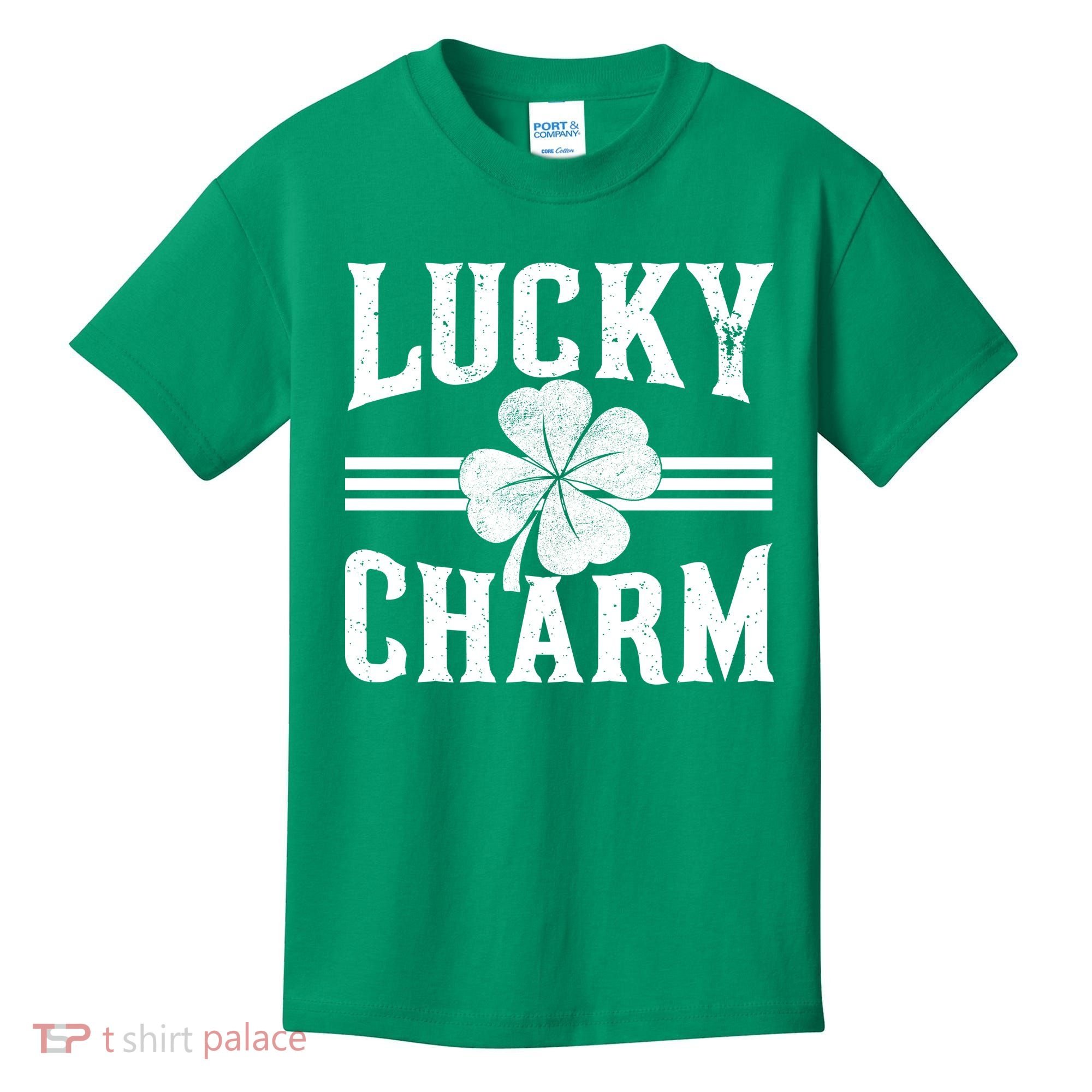 Lucky Charm Clover Kids T-Shirt