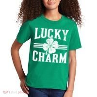 Lucky Charm Clover Kids T-Shirt thumb 2