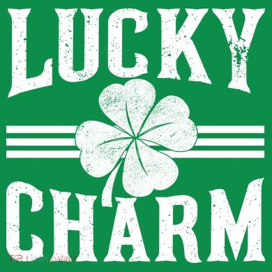 Lucky Charm Clover Kids T-Shirt