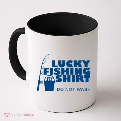 Lucky Fishing Coffee Mug