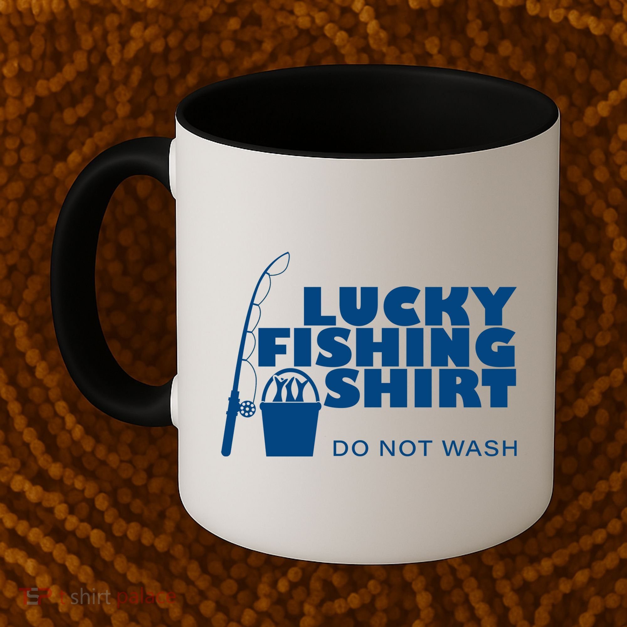 Lucky Fishing Coffee Mug