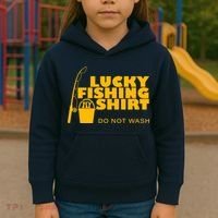 Lucky Fishing Kids Hoodie thumb 3