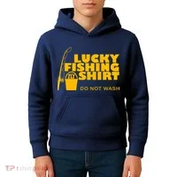 Lucky Fishing Kids Hoodie thumb 4