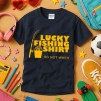 Lucky Fishing Kids T-Shirt thumb 3