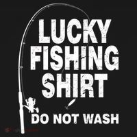 Lucky Fishing Shirt Do Not Wash Ornament thumb 1
