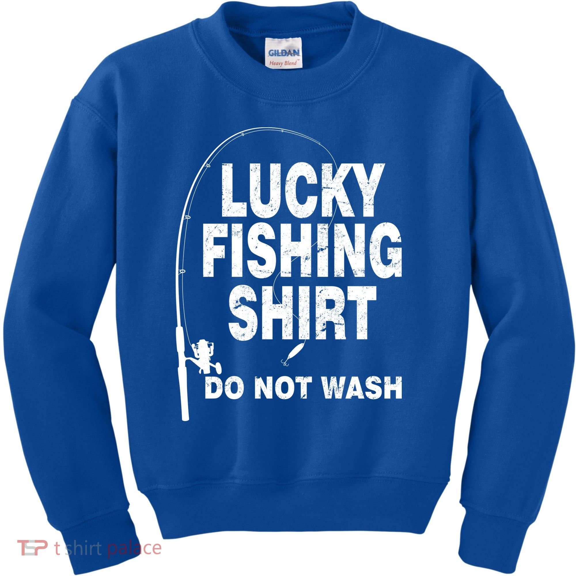Lucky Fishing Shirt Do Not Wash Kids Sweatshirt