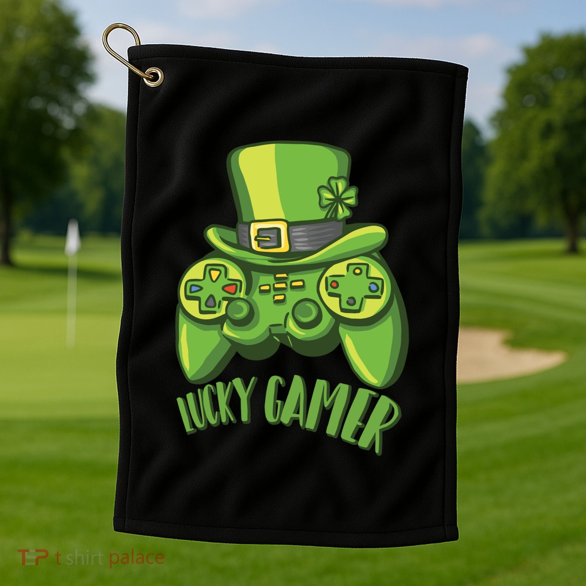 Lucky Gamer Golf Towel