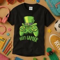 Lucky Gamer Kids T-Shirt thumb 3
