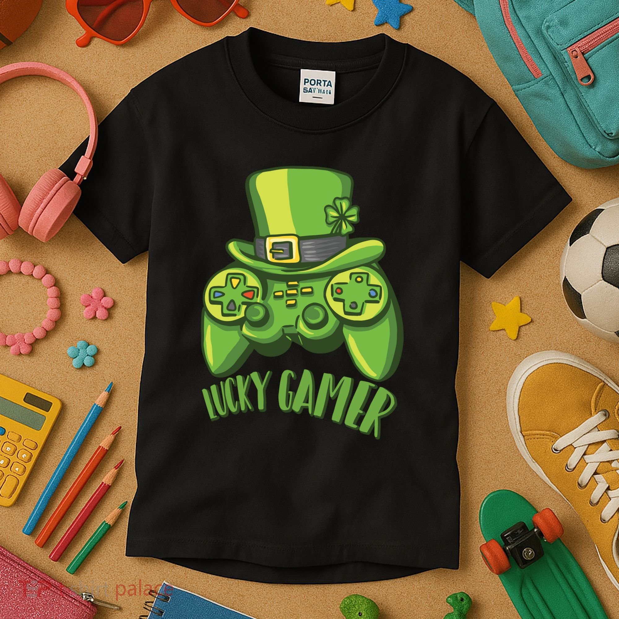 Lucky Gamer Kids T-Shirt