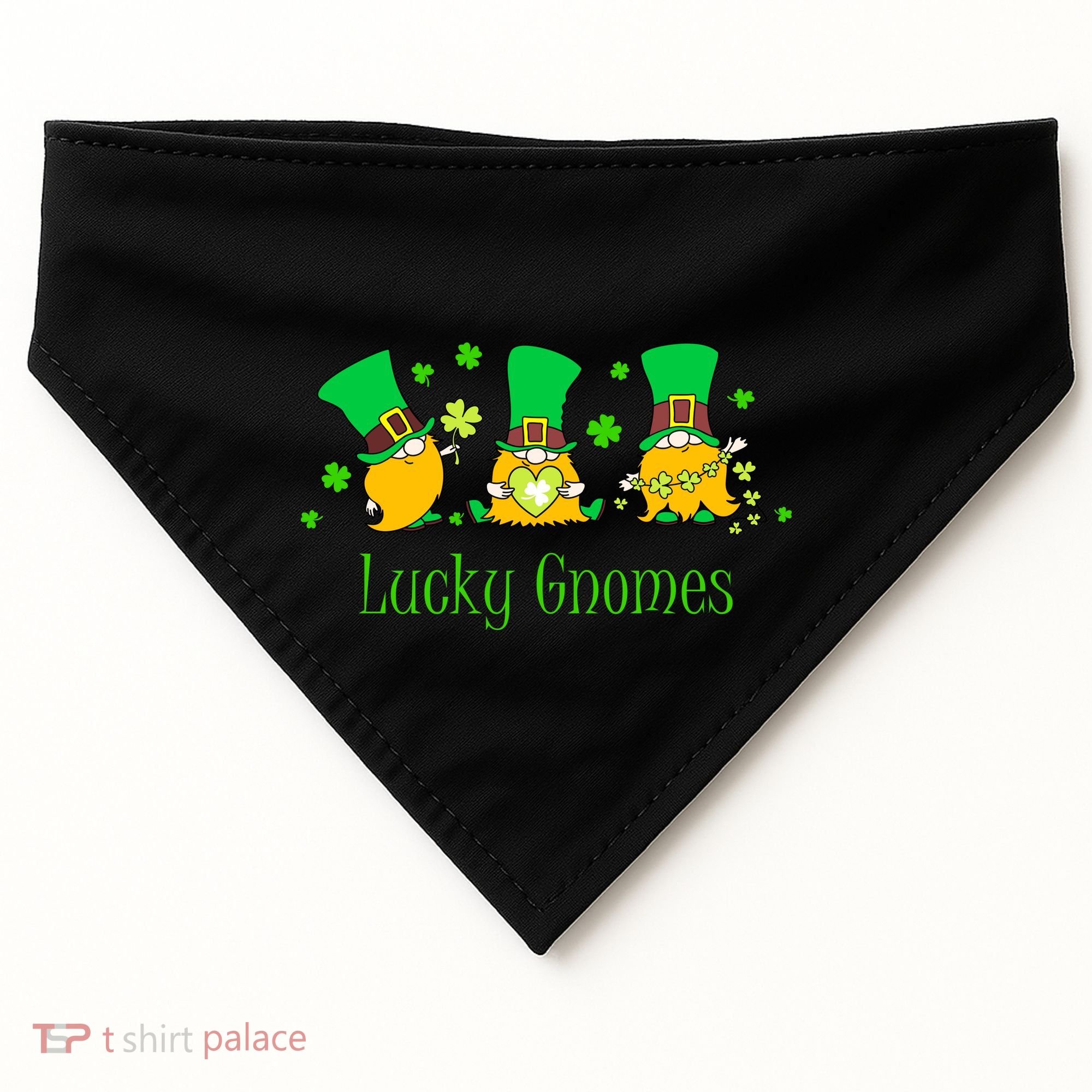 Lucky Gnomes USA-Made Doggie Bandana