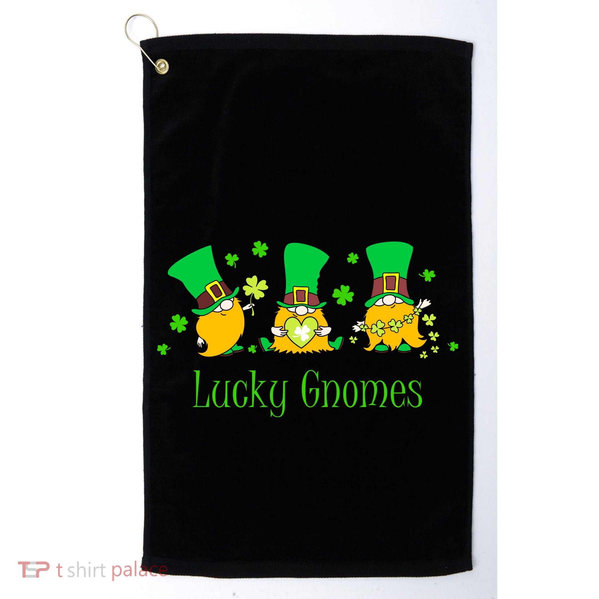 Lucky Gnomes Golf Towel