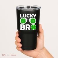 Lucky Irish Bro Tumbler thumb 2