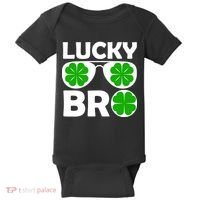 Lucky Irish Bro Baby Bodysuit thumb 0