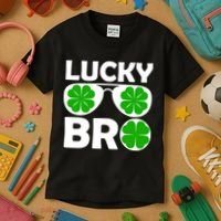 Lucky Irish Bro Kids T-Shirt thumb 3