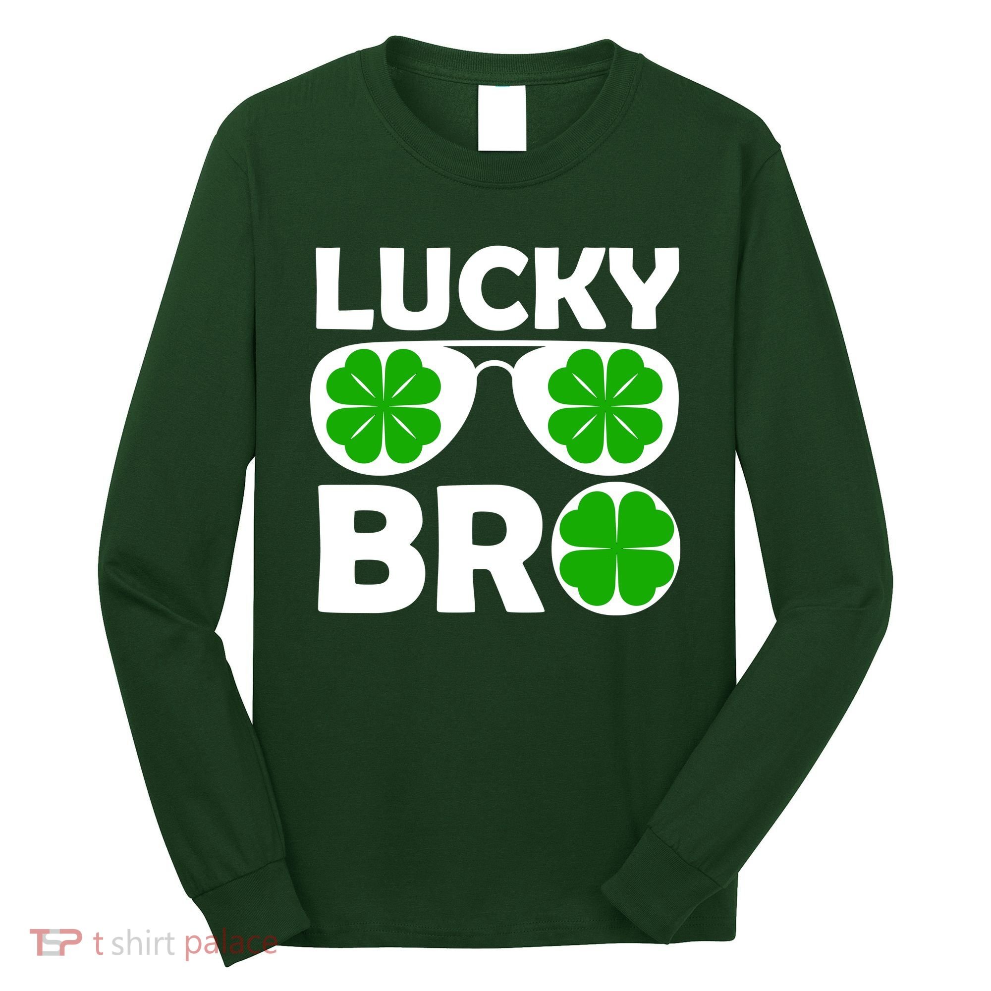 Lucky Irish Bro Long Sleeve Shirt