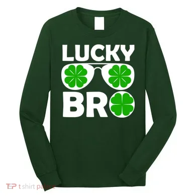 Lucky Irish Bro Long Sleeve Shirt