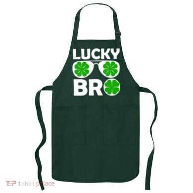 Lucky Irish Bro Apron