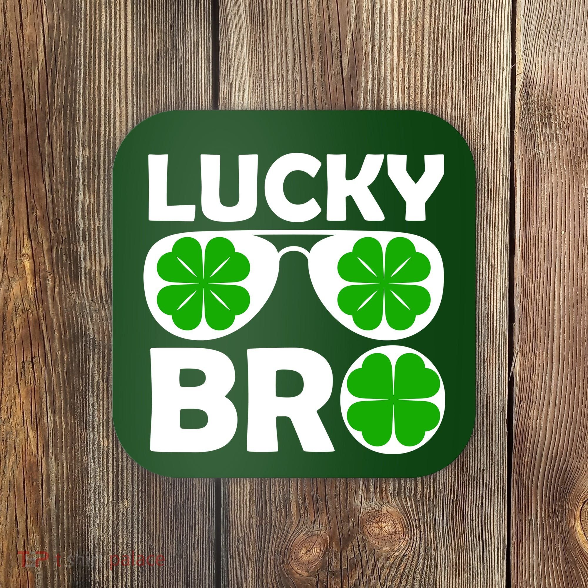Lucky Irish Bro Coaster